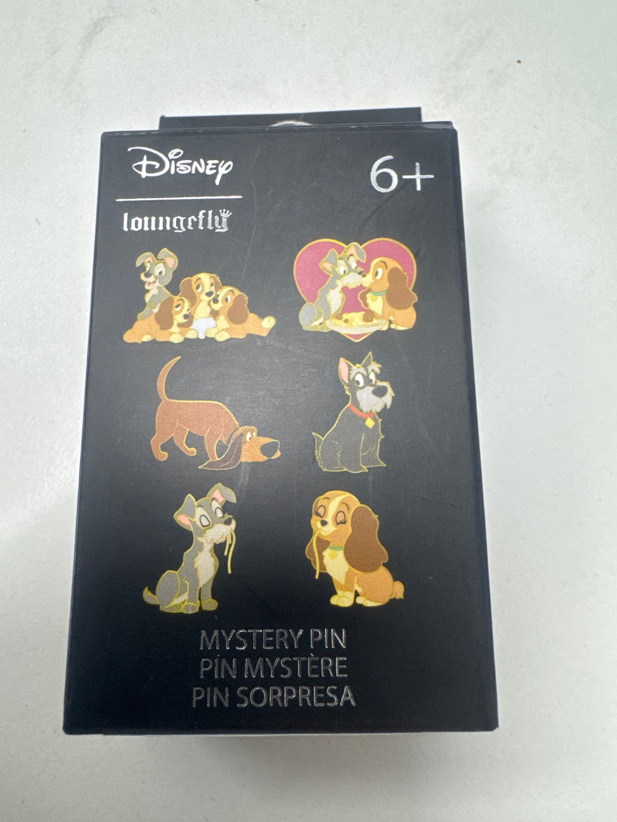 Lady And The Tramp Mystery Box Pin - Loungefly - Pins