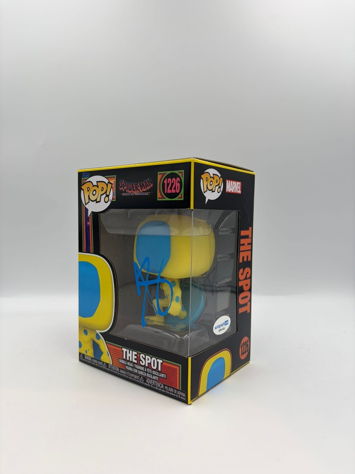 The spot - #1226 - Funko Pop! - Spiderman - Signed By - Certified Pop