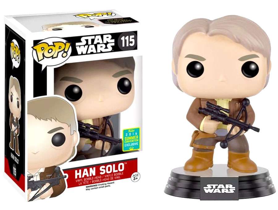 Pop! Vinyl Funko Star Wars Han Solo Bobble Head #115
