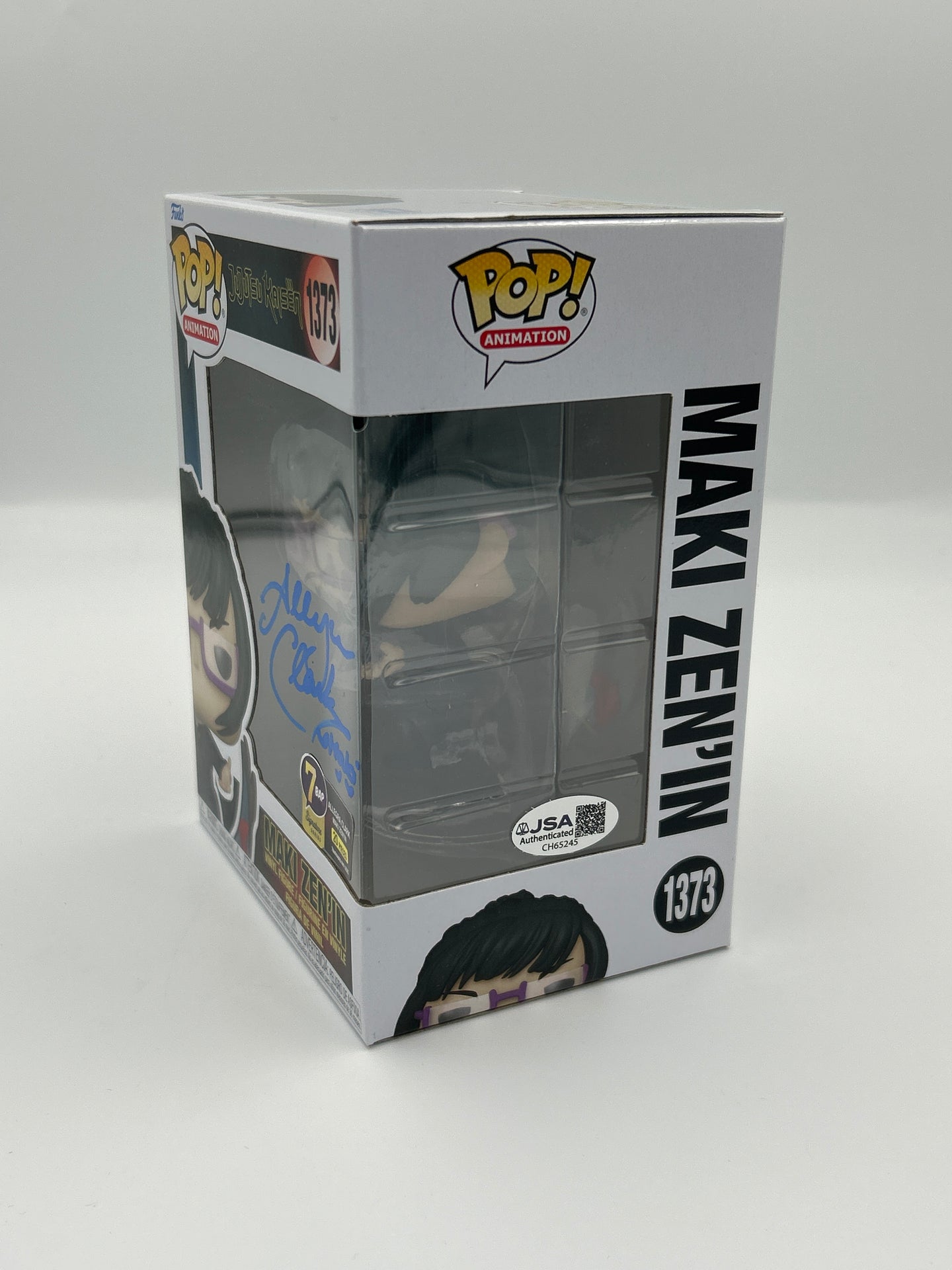 Maki Zenin - #1373 - Funko Pop! - Jujutsu Kaisen - 7BAP Signature Series - Signed By Allegra Clark - 20 Pieces