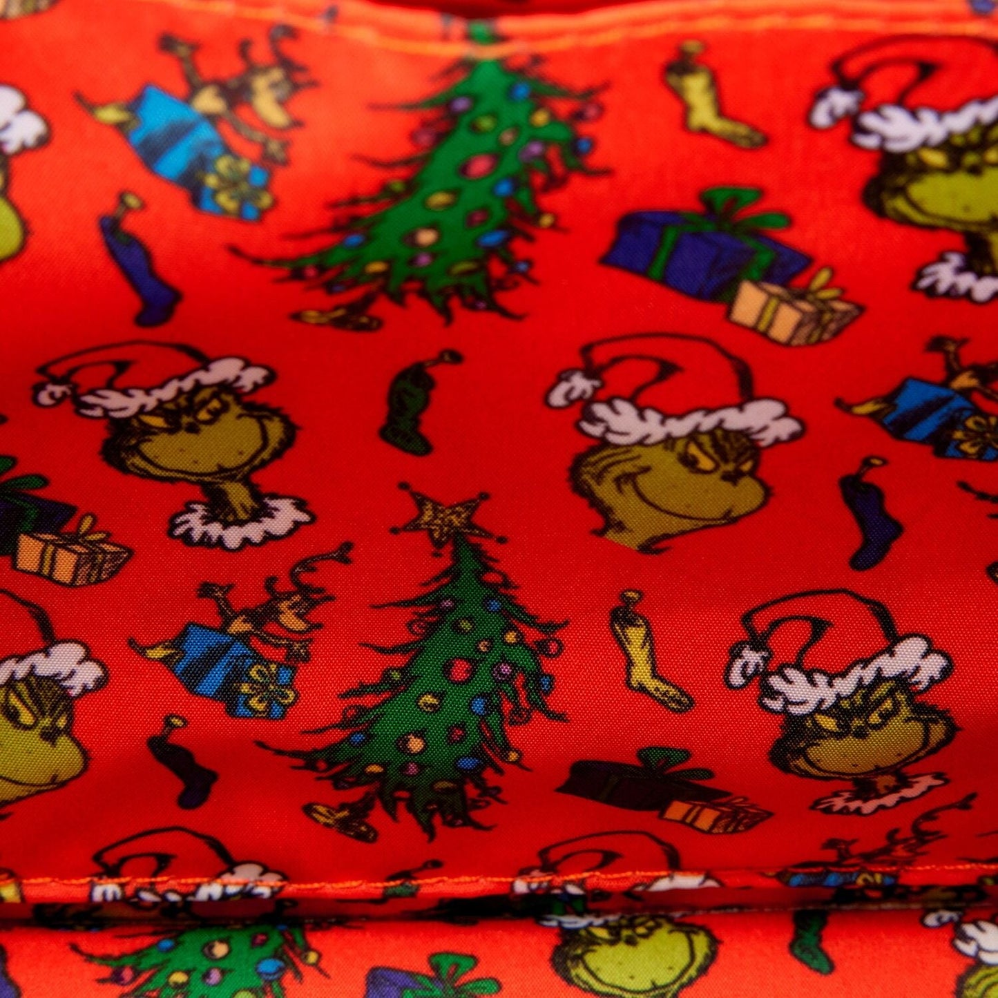 Dr Seuss Grinch Holiday Crossbody β Loungefly