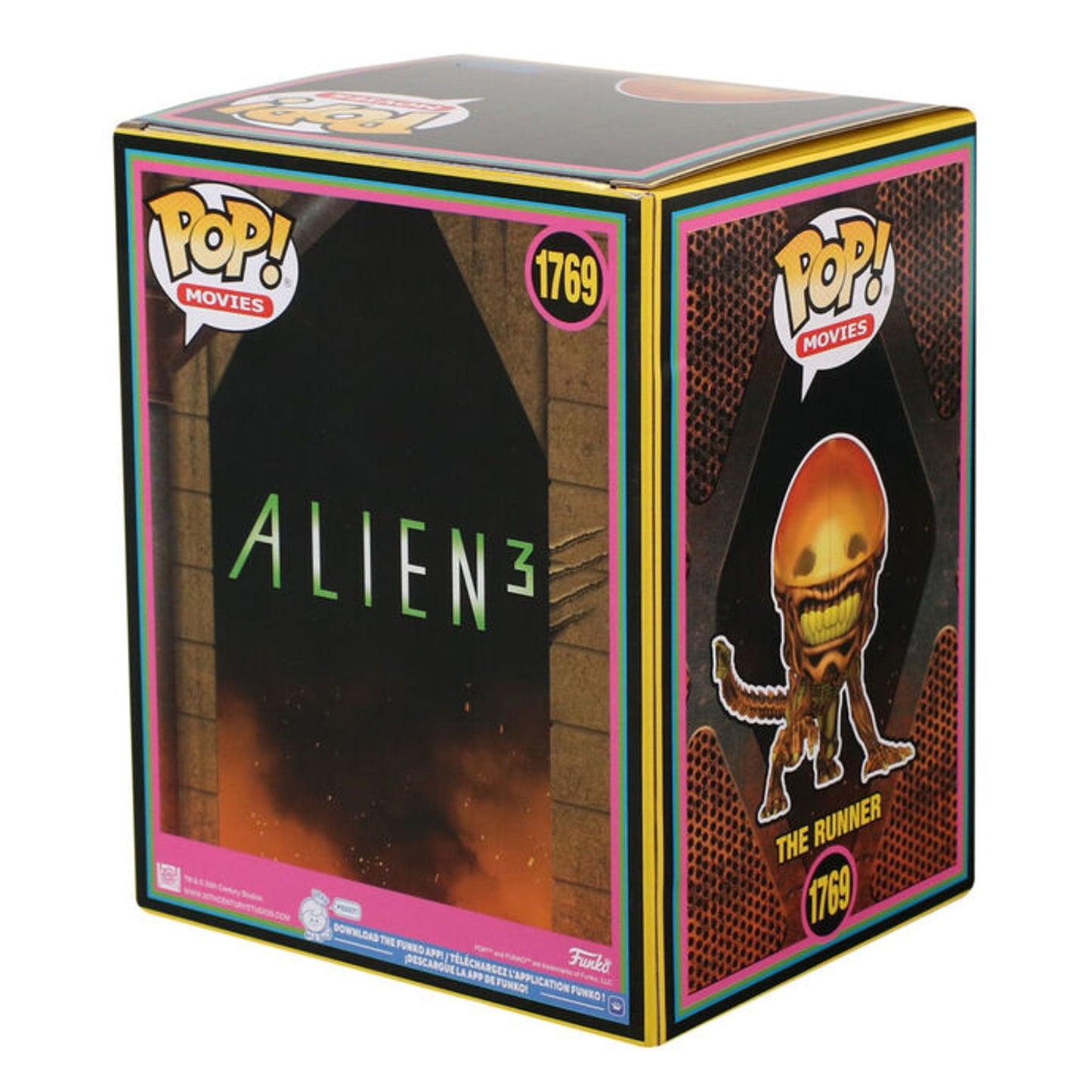 Pop Alien 3 Figure -Runner BLKLT Exclusive Edition 1769