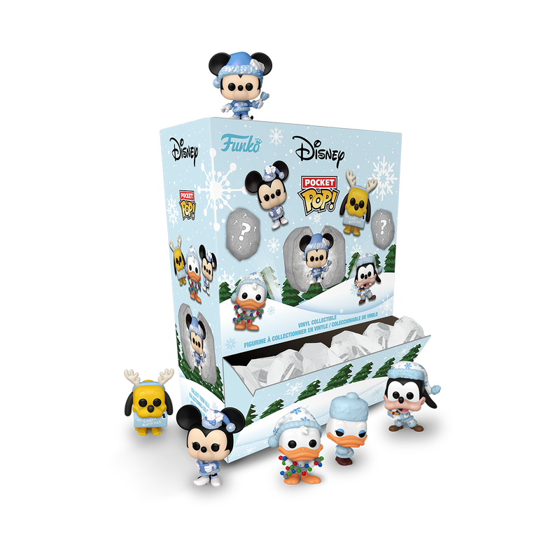 Mickey & Friends Holiday Snowball Mystery Pocket Pop! - Funko Pop! - Disney