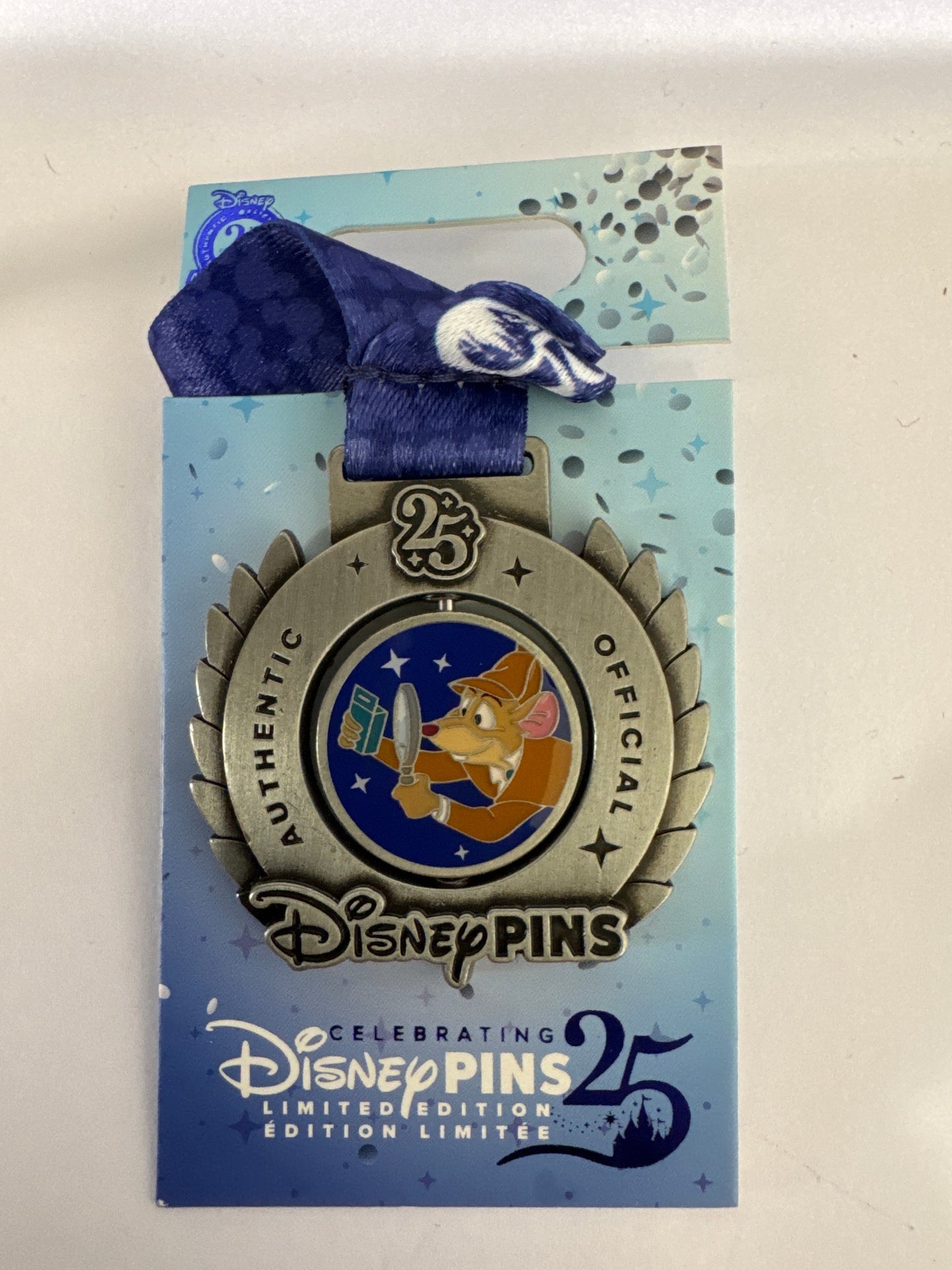 The Great Mouse Detective - Disney Pin - 25 Year Anniversary - Pin - Disney Pins