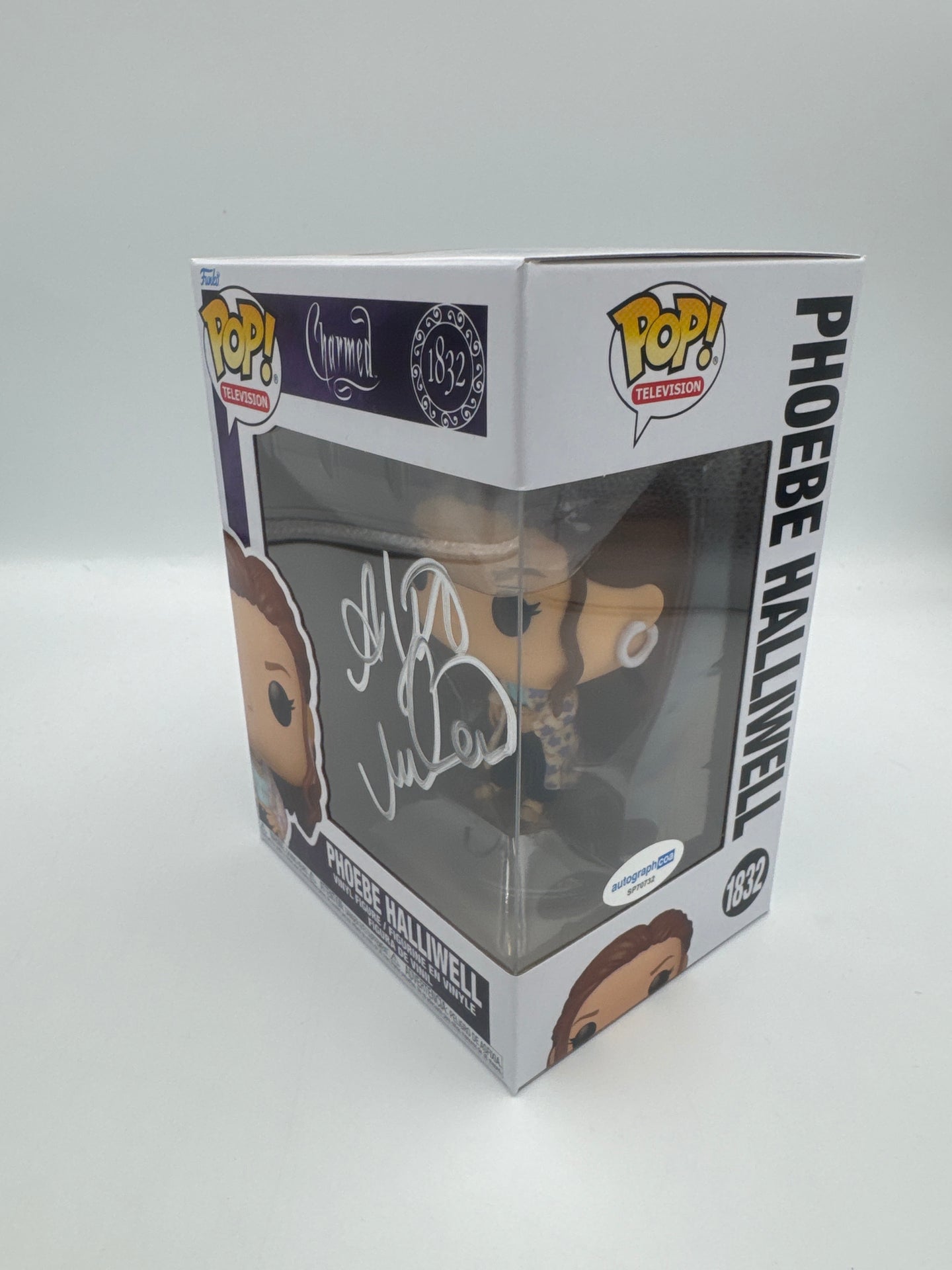 Phoebe Halliwell - #1832 - Funko Pop! - Charmed - Signed By Alyssa Milano -Autographcoa Certified