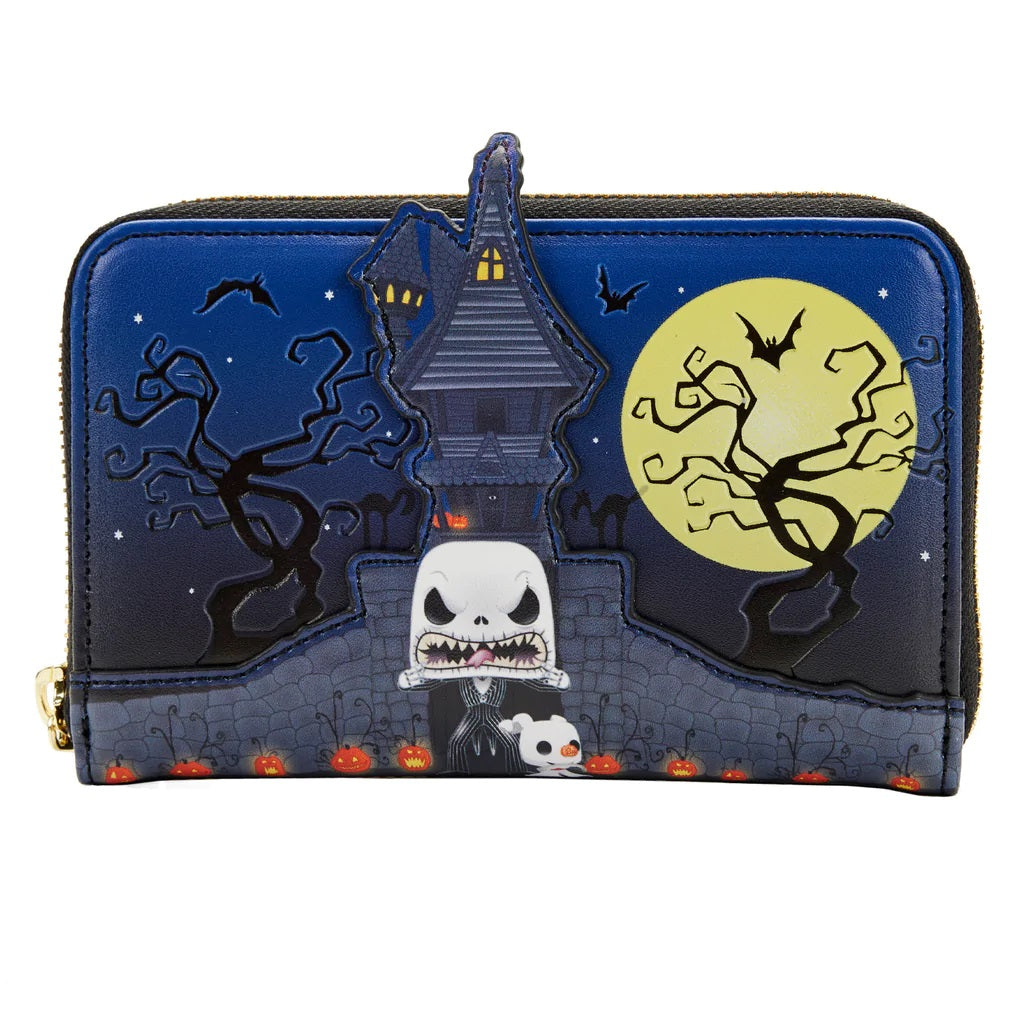 Jack Skellington Zip Around Wallet - Disney - Loungefly