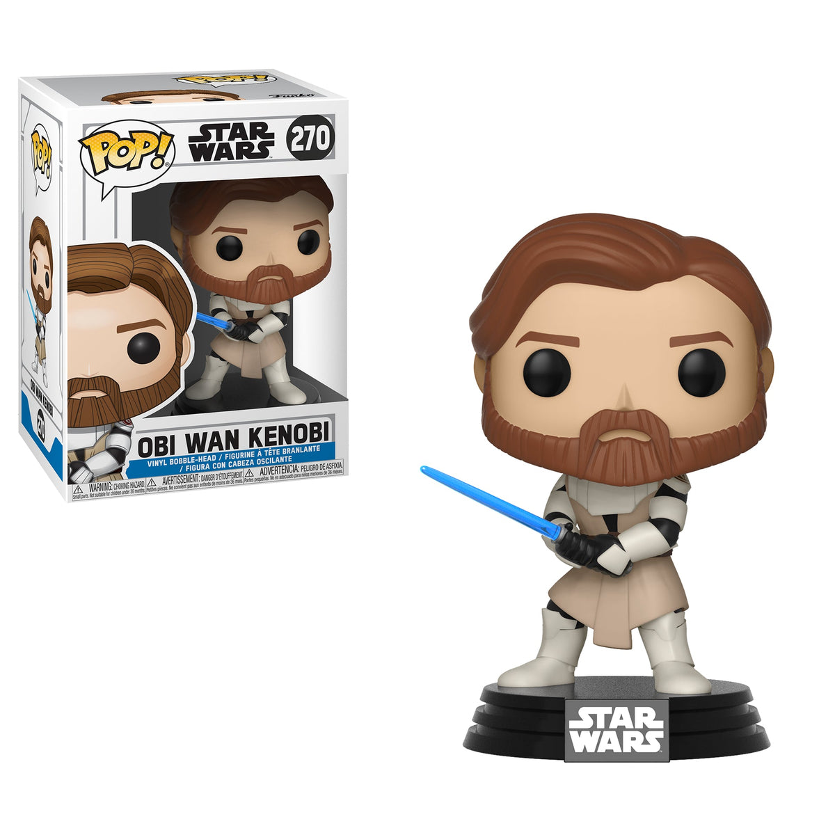 Funko POP Obi Wan Kenobi Star Wars: Clone Wars - #270