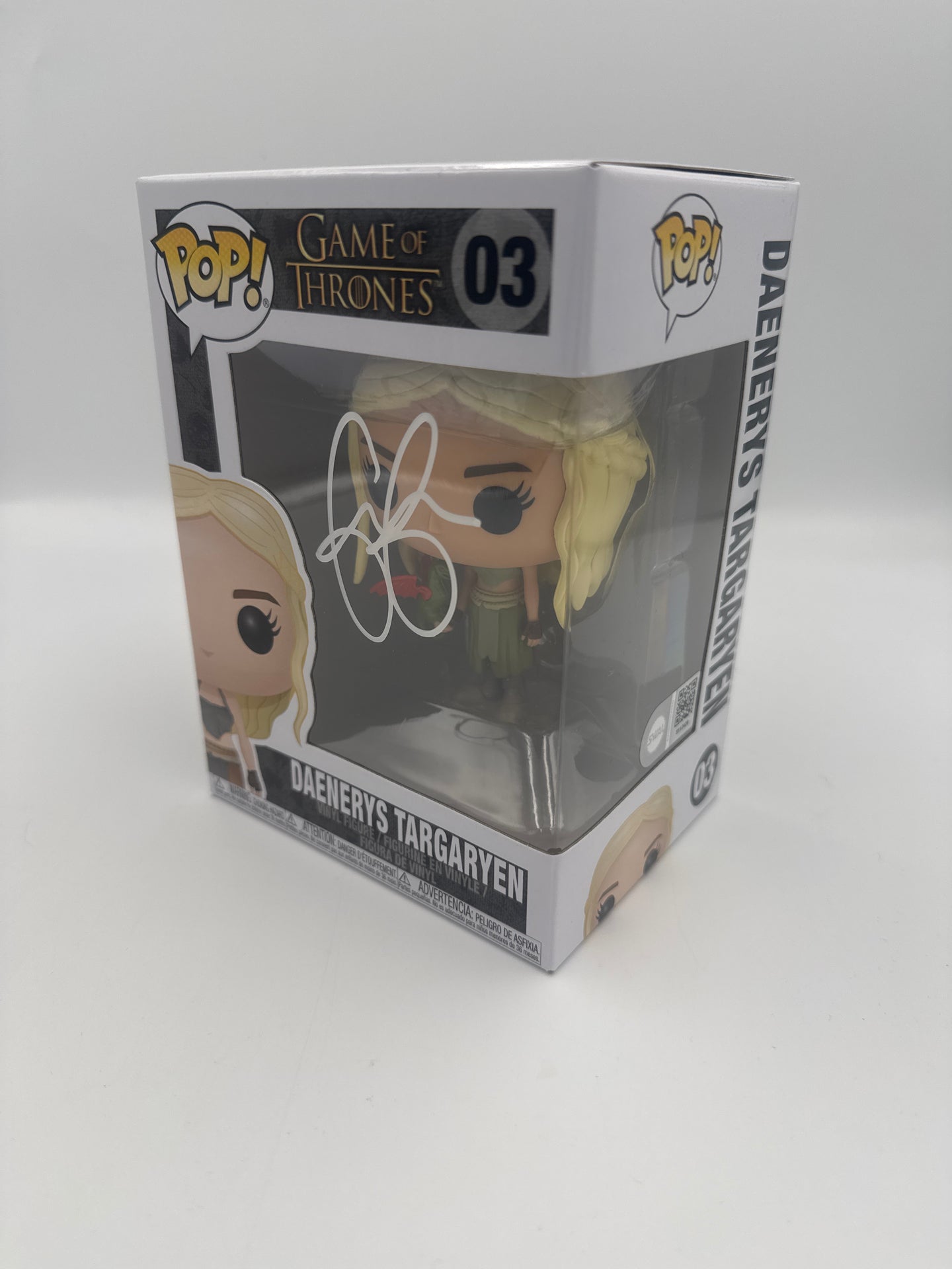 Daenerys Targaryen - #03 - Funko Pop! - Game Of Thrones - Signed By Emilia Clarke - Certified by SWAU