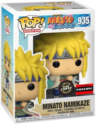 Minato Namikaze- #935 - Funko Pop! - Naruto Shippuden - AAA Exclusive - Glow Chase Exclusive