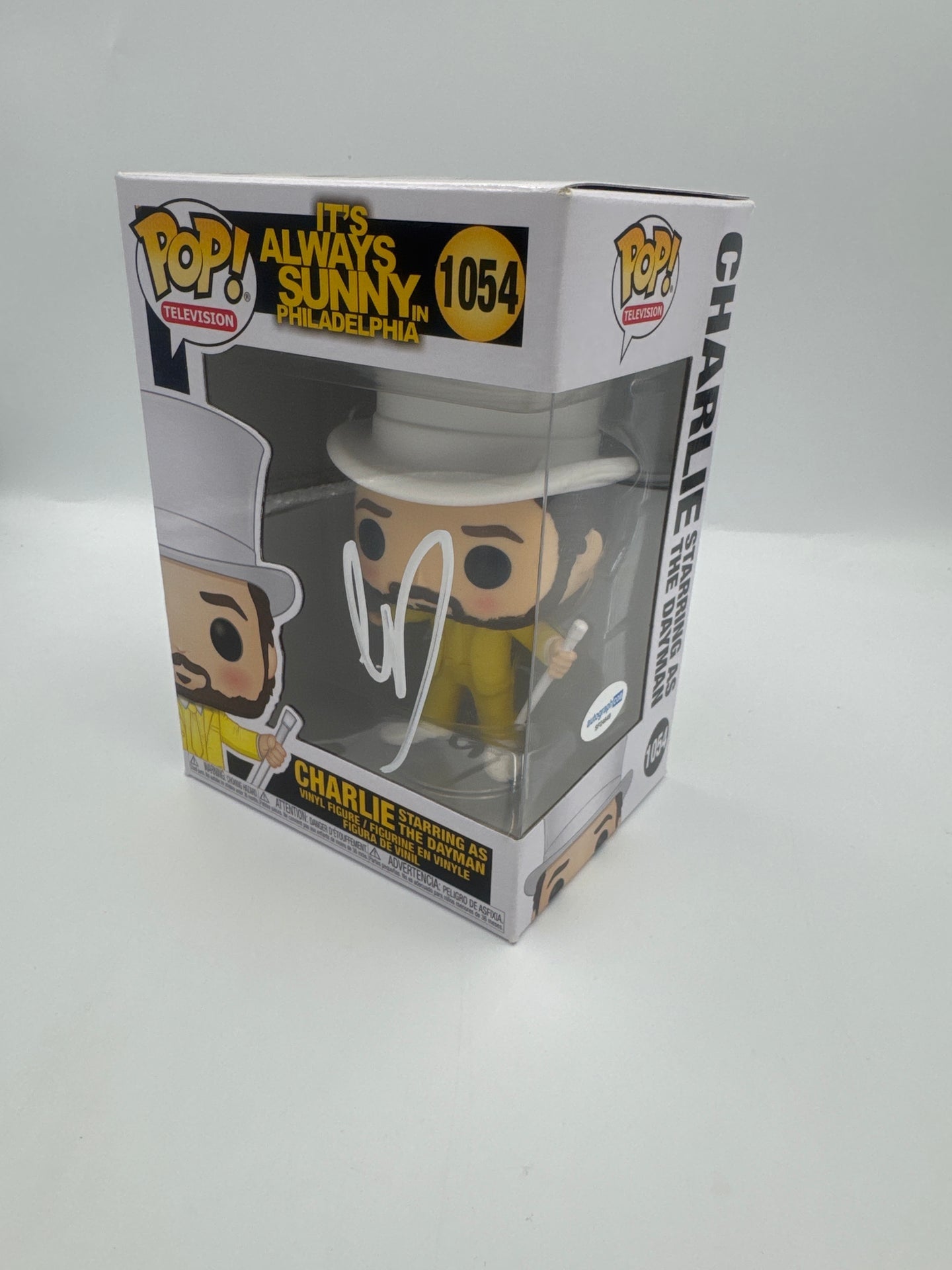 Charlie Starring As The Dayman - #1054 - Funko Pop! - Television - Its Always Sunny in Philadelphia - Signed By Charlie Day - Certified Pop