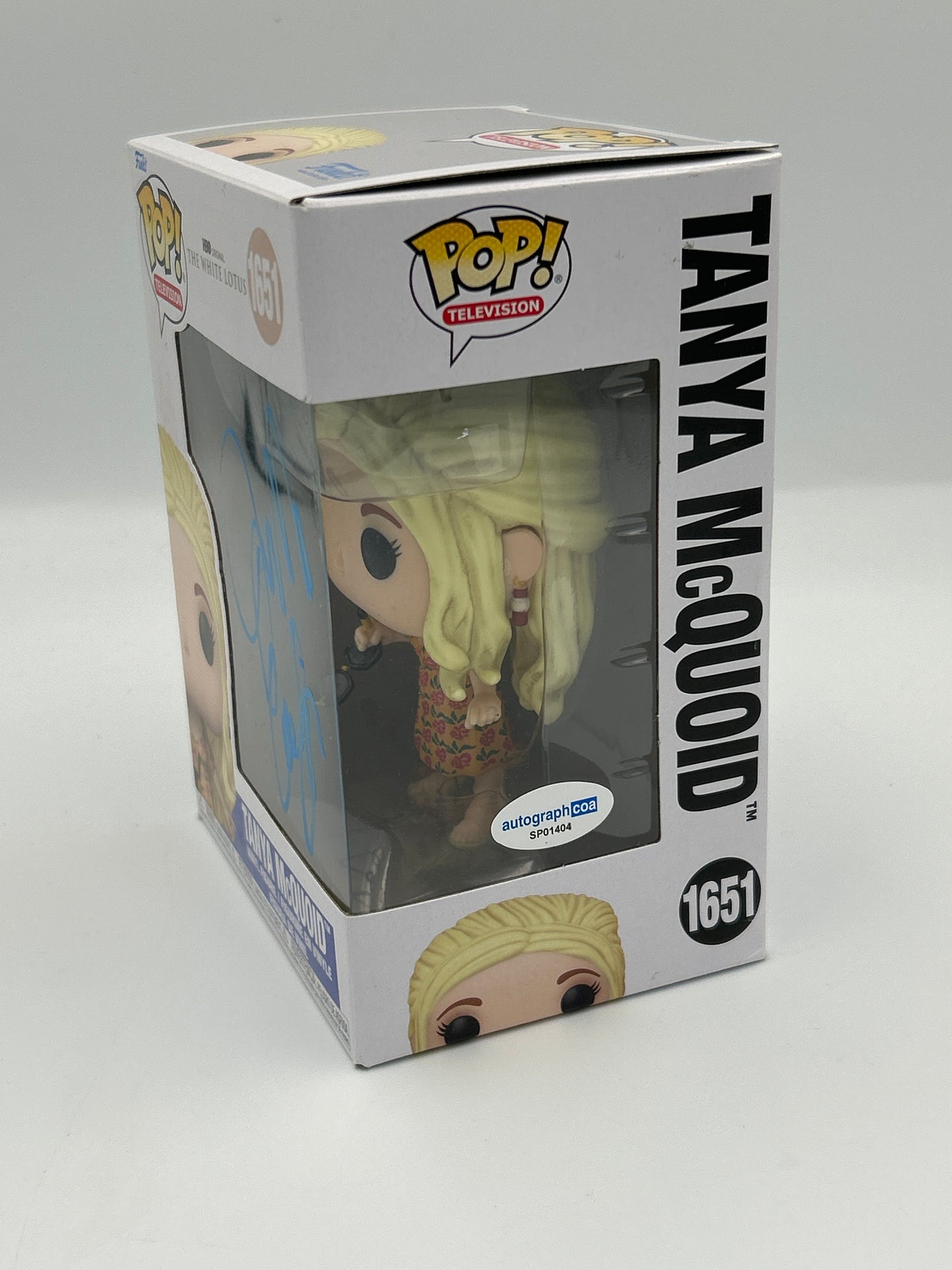 Tanya McQuoid - #1651 - Funko Pop! - The White Lotus - Signed By Jennifer Coolidge - Certified Pop