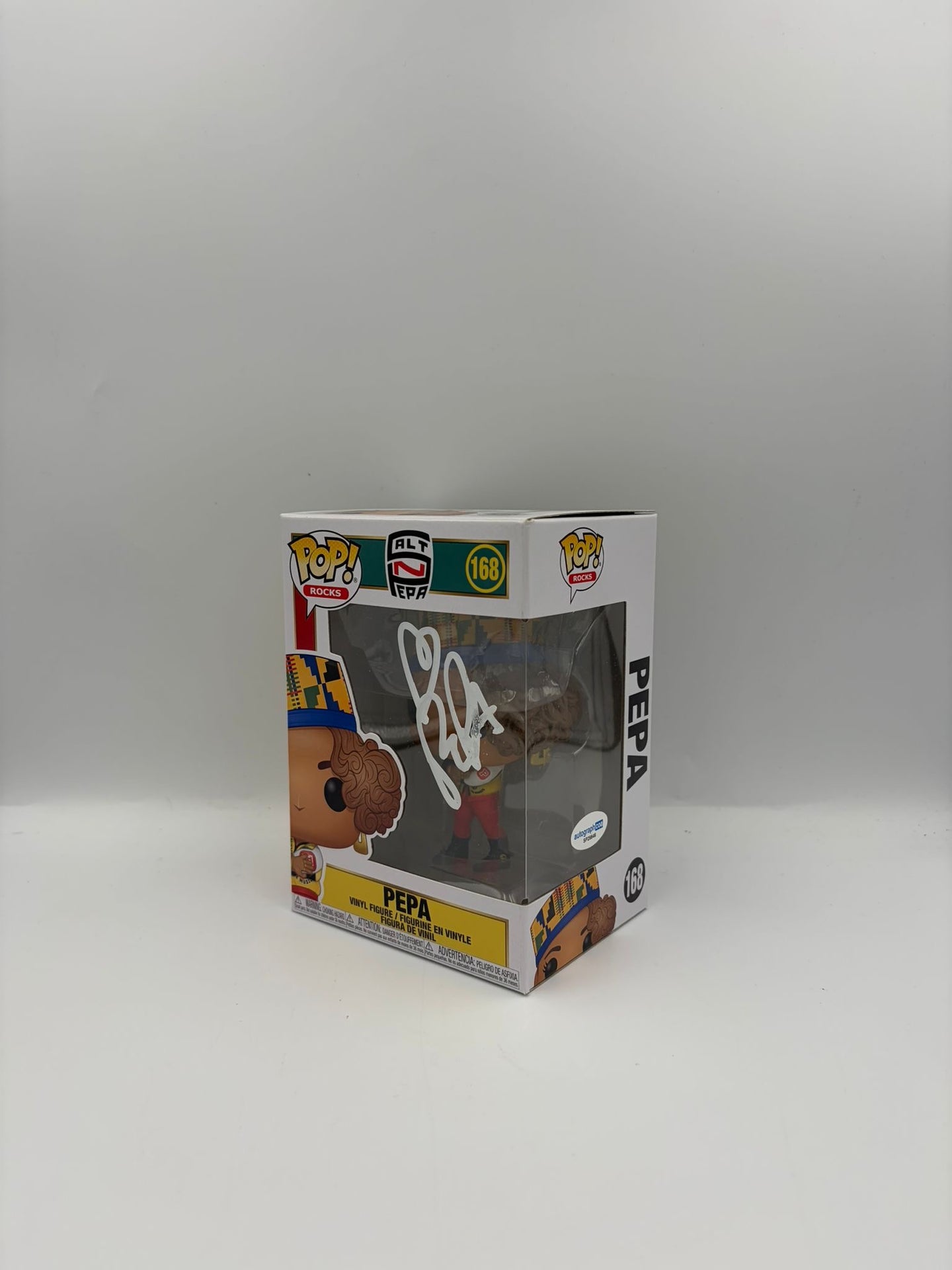 Pepa - # 168 - Rocks - Signed By Pepa - Autographcoa Certified Funko Pop!
