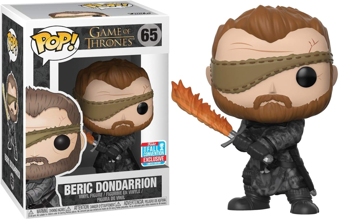 Beric Dondarrion - #65 - Funko Pop! - Game of Thrones - 2018 Fall Convention Exclusive