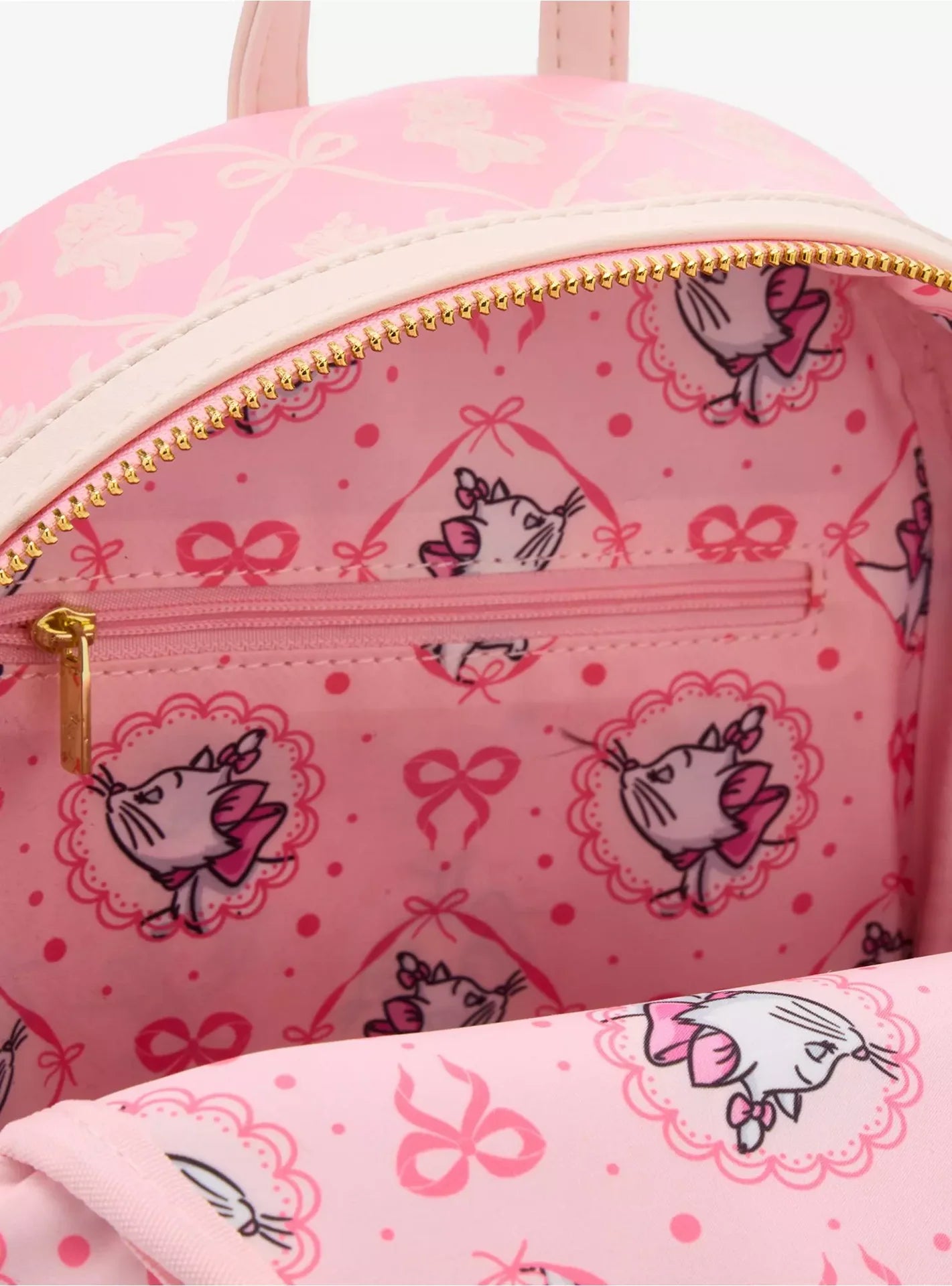 Disney Aristocats Marie Sequin Bow Mini Backpack - Loungefly - CMPOP EMEA EXCLUSIVE