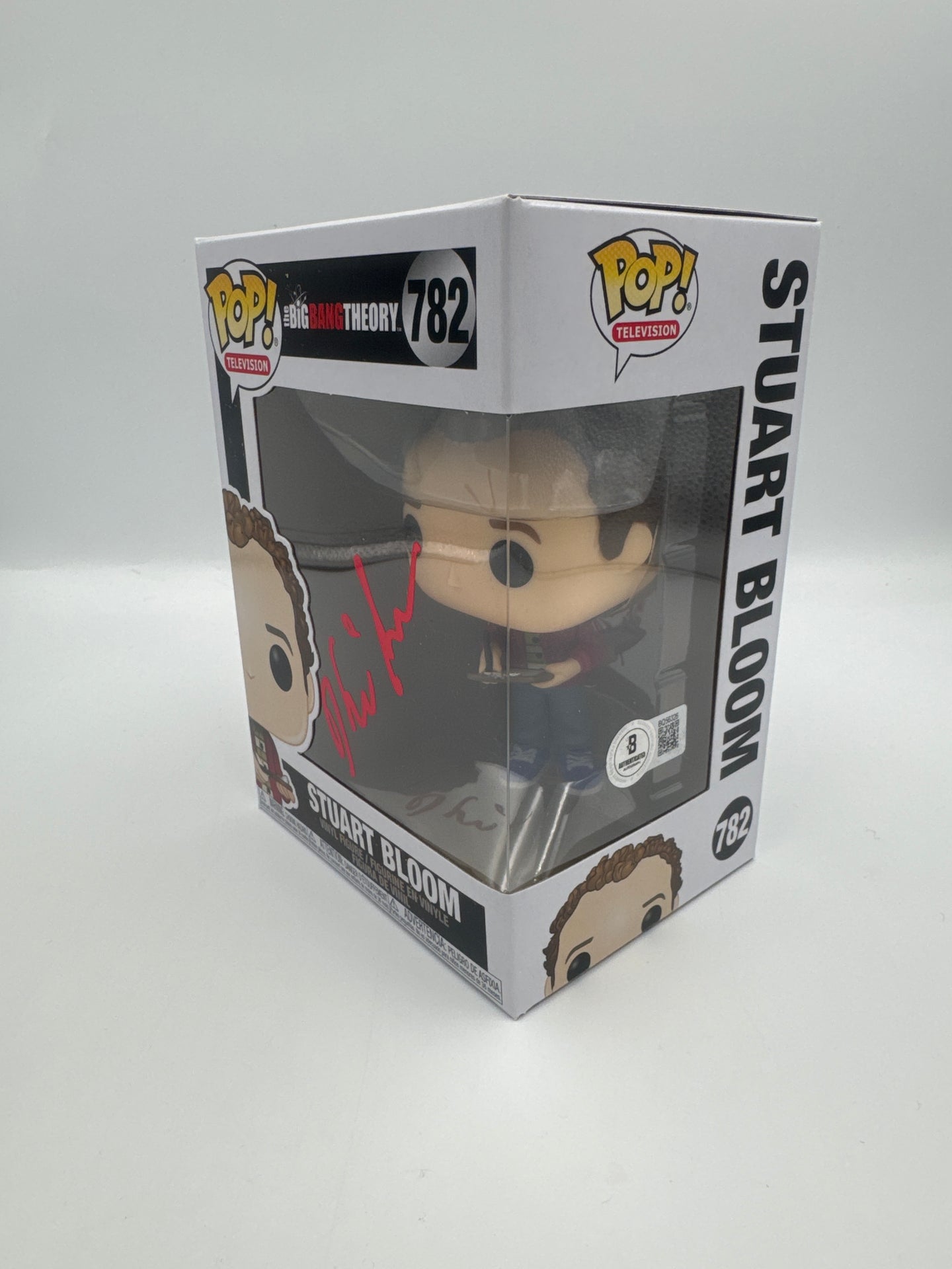 Stuart Bloom- #782 - The Big Bang Theory - Funko Pop - Television Signed By Kevin Sussman - Certified by SWAU