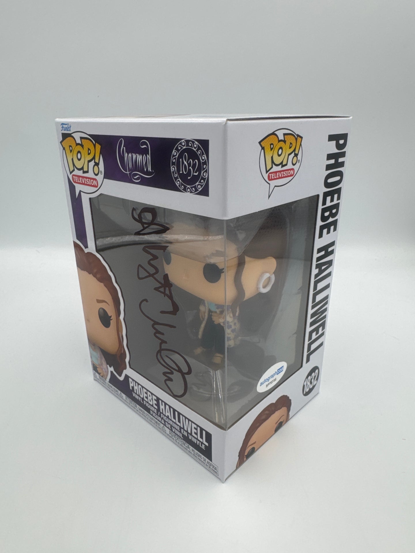 Phoebe Halliwell - #1832 - Funko Pop! - Charmed - Signed By Alyssa Milano -Autographcoa Certified