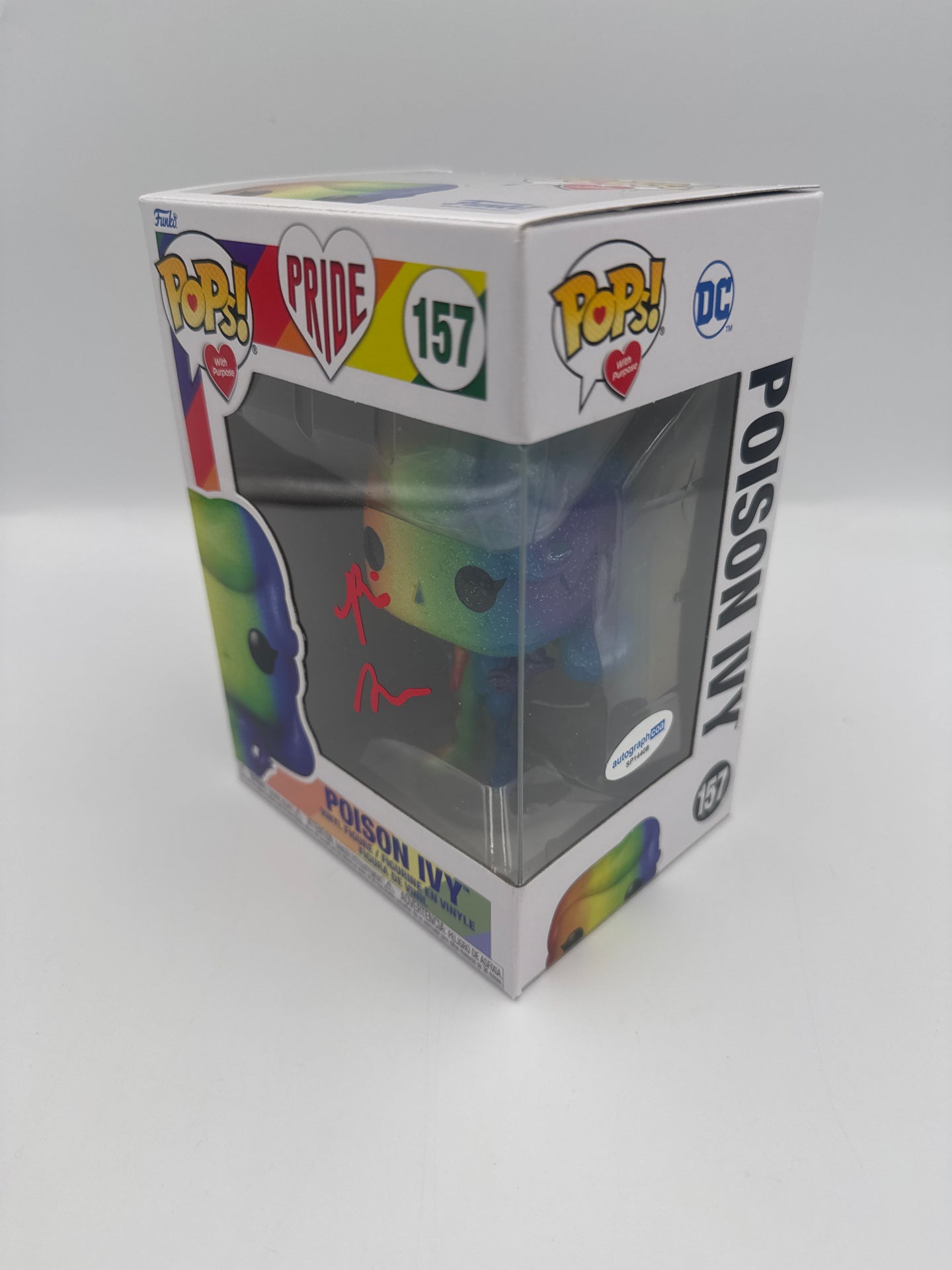 Poison Ivy - #157 - Pride Funko Pop! - Signed By Riki Lindhome - Autographcoa Certified Funko Pop!