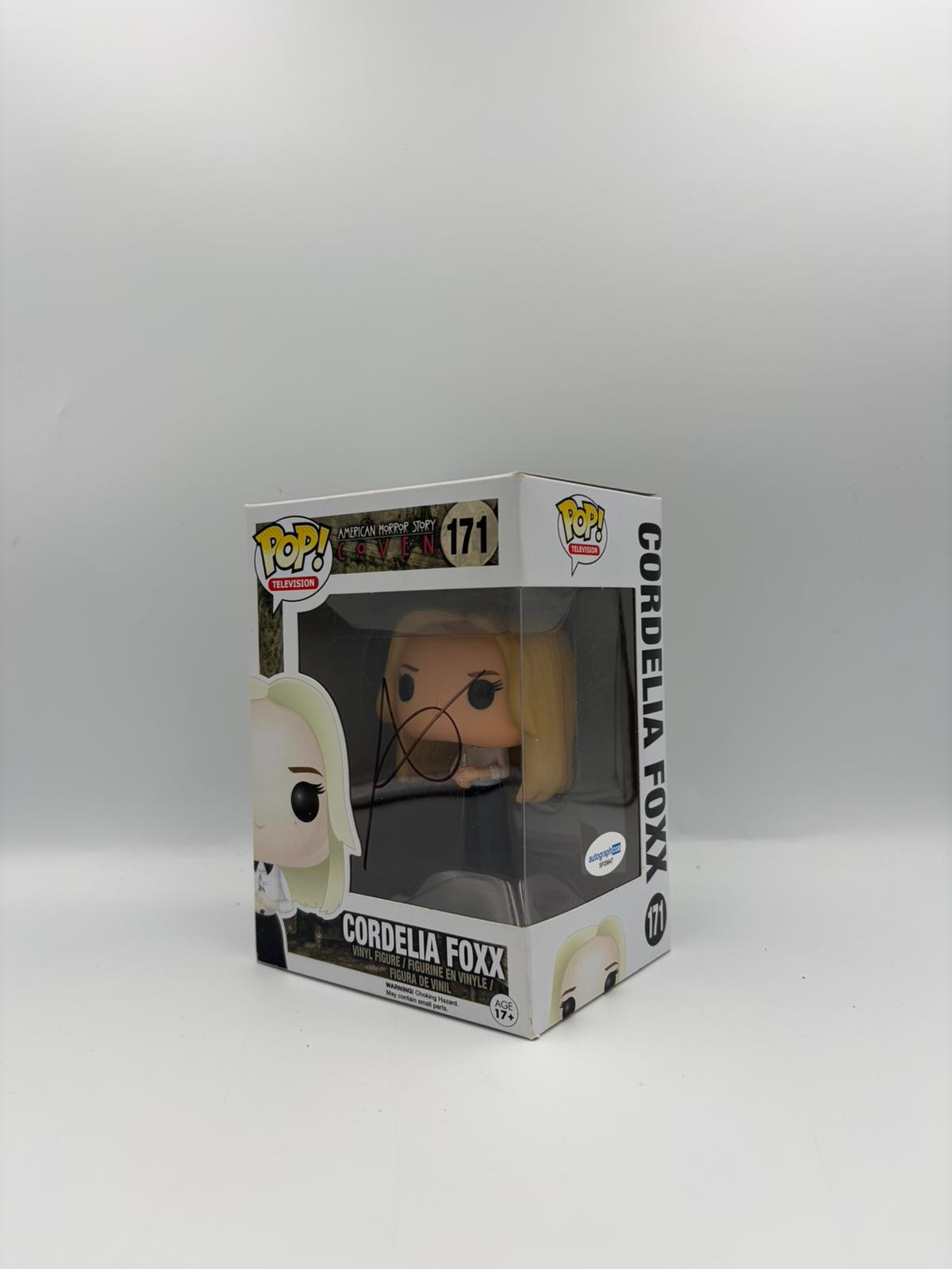 Cordelia Foxx - #171 - American Horror Story C O V E N - Signed By Sarah Paulson - Autographcoa Certified Funko Pop!