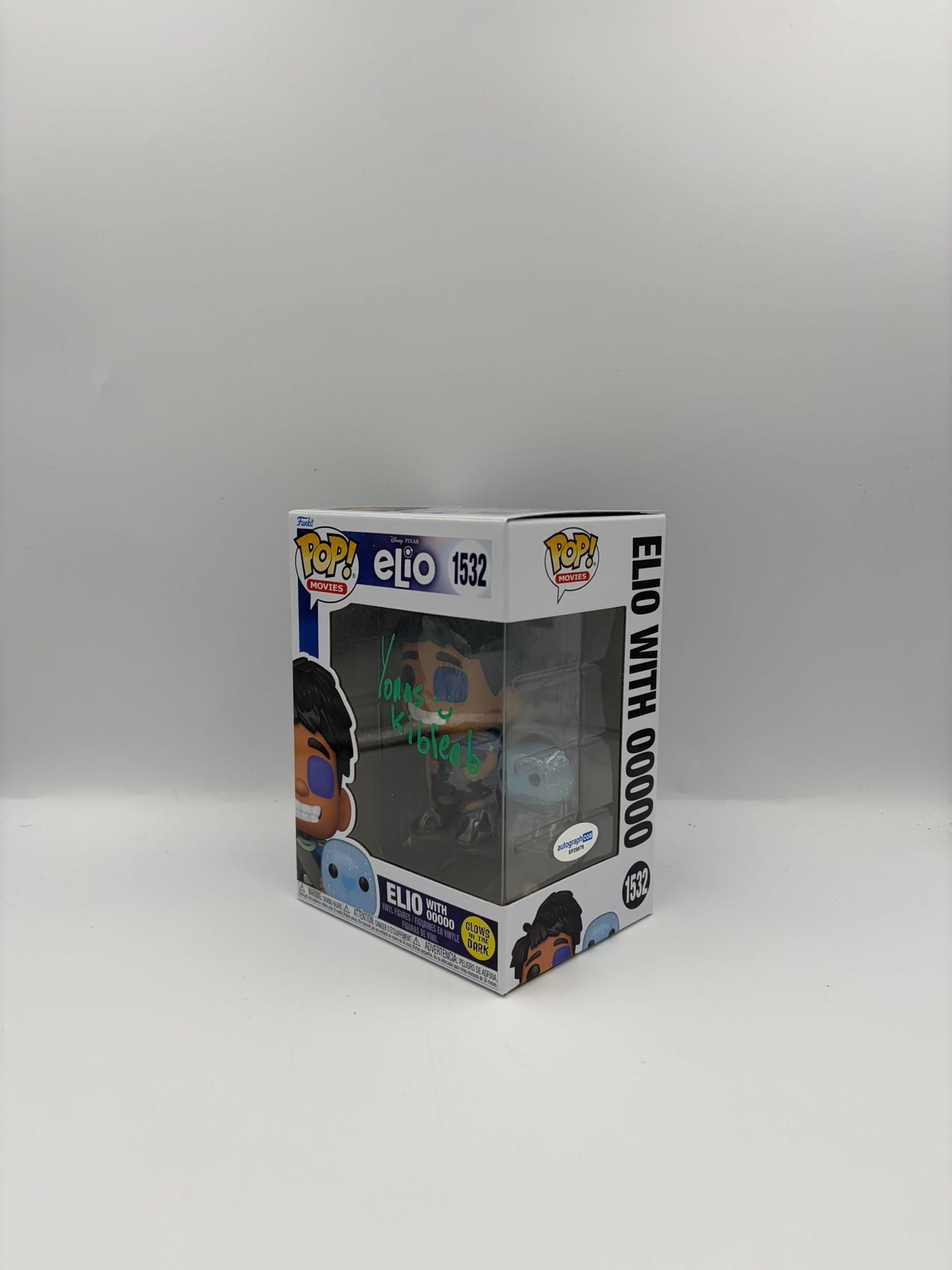 Elio With 00000 - # 1532 - Elio - Signed By Yonas Ascunsion Kibreab - Autographcoa Certified Funko Pop!