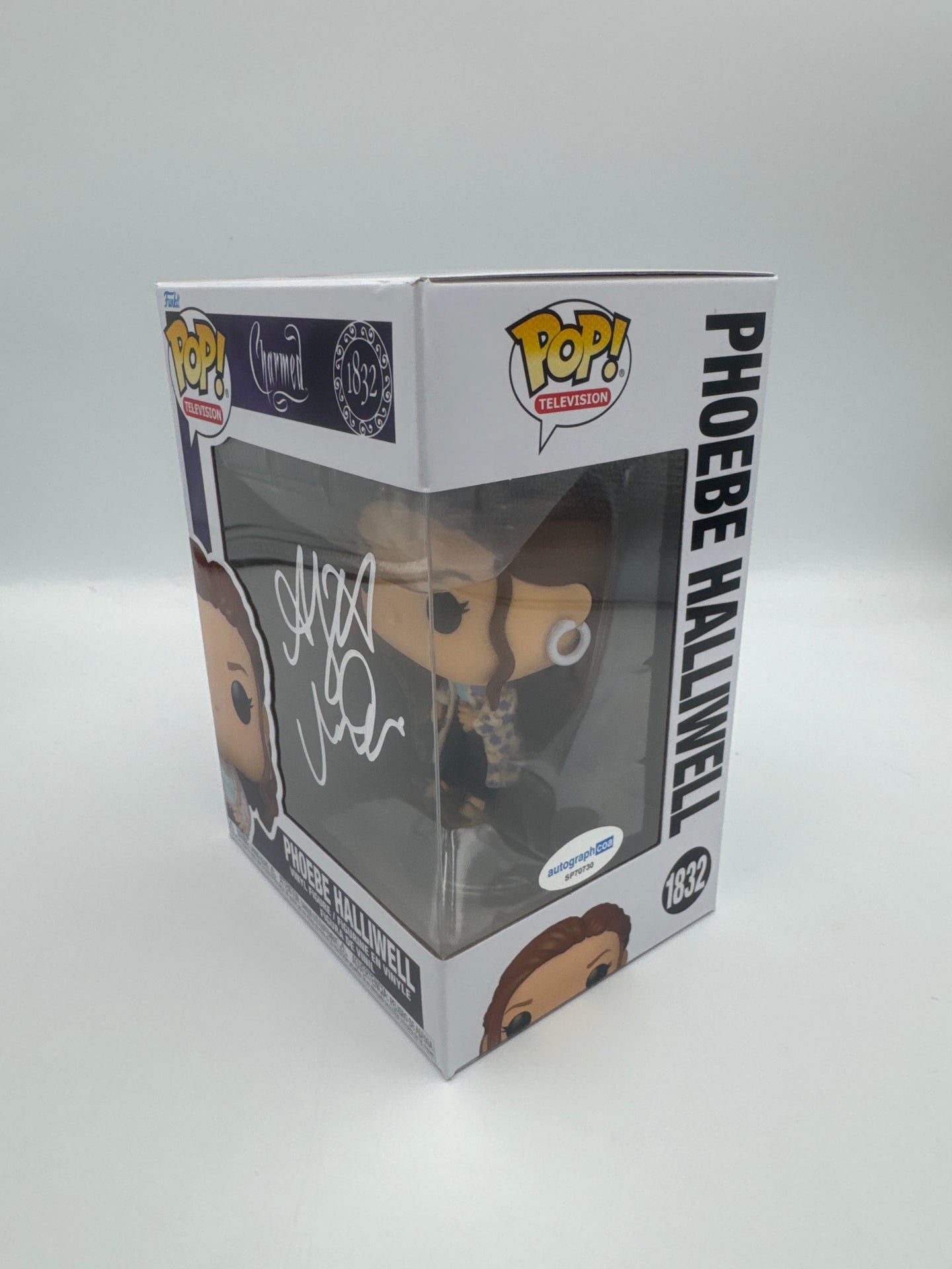 Phoebe Halliwell - #1832 - Funko Pop! - Charmed - Signed By Alyssa Milano -Autographcoa Certified