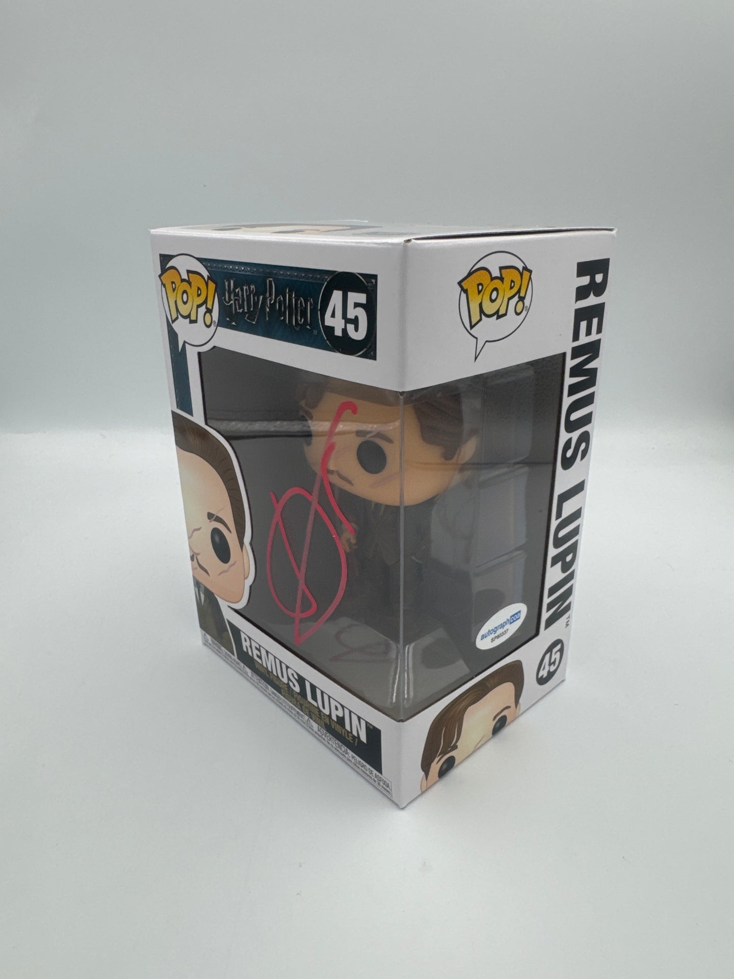 Remus Lupin - #45- Funko Pop! - Harry Potter - Signed By David Thewlis - Autographcoa Certified
