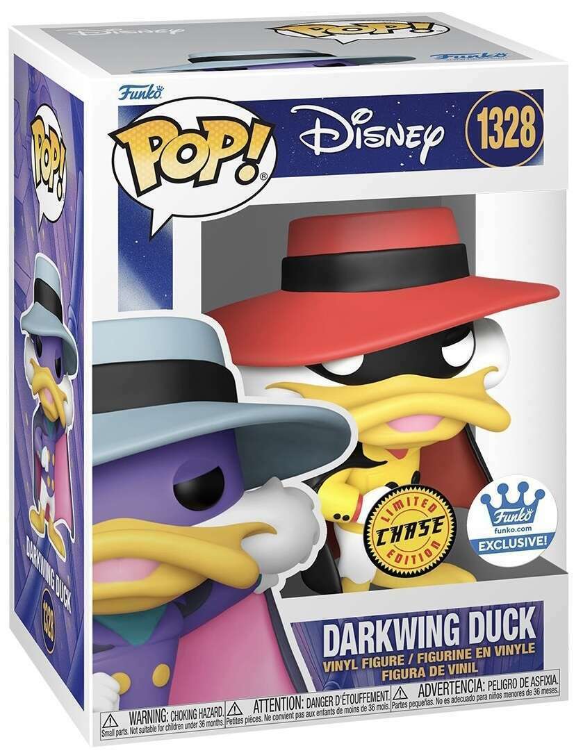 Darkwing Duck - #1328 - Funko Pop! - Disney - Chase Edition - Funko Exclusive