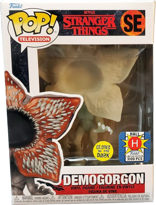 Demogorgon (Rift) - #1596 - Funko Pop - Television - Netflix - Stranger Things - GITD - Hall Limited Edition 3100 Pcs