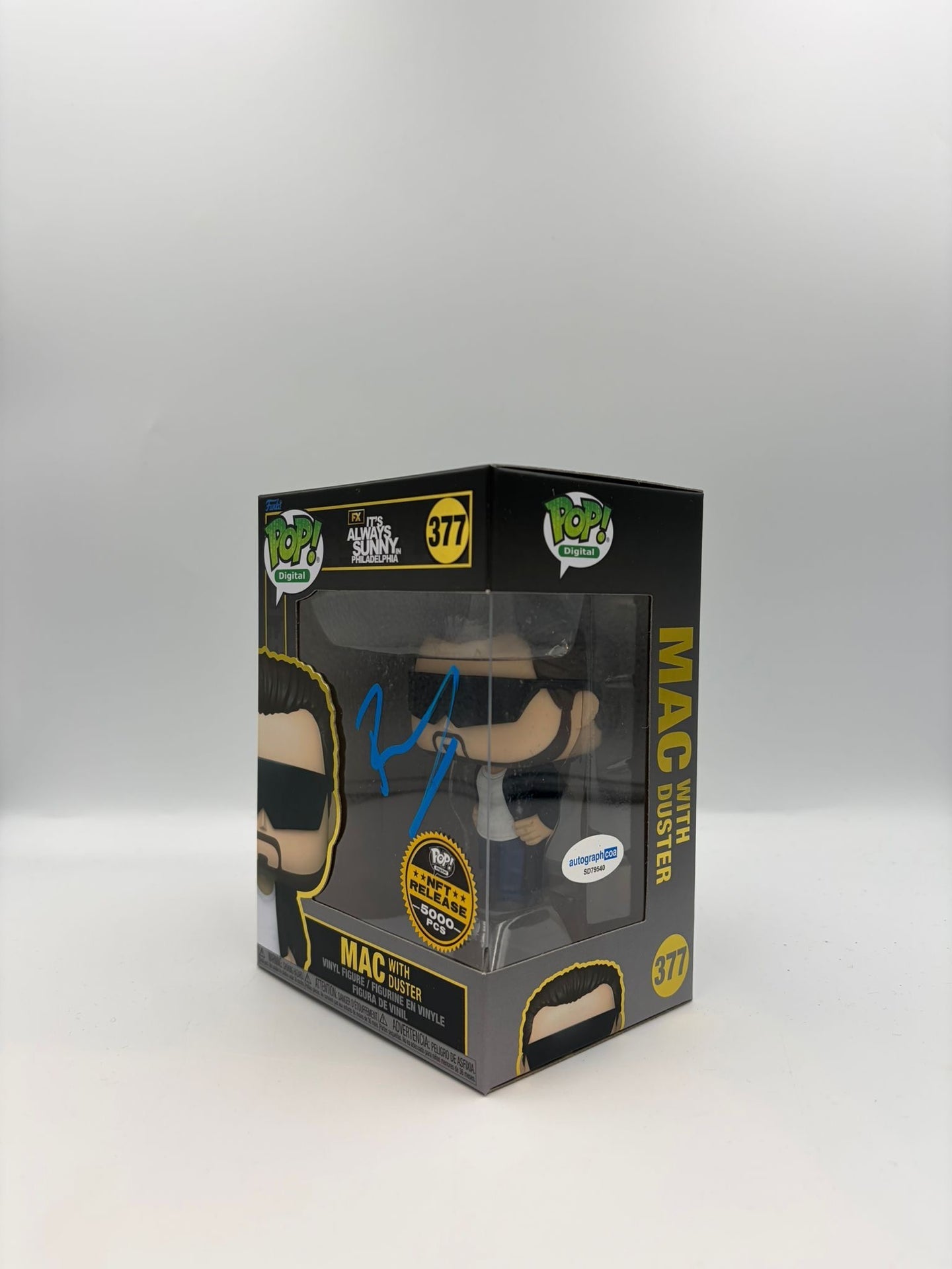Mac With Duster - #377 - Funko Pop! - digital - Its Always Sunny in Philadelphia - Signed By Rob Mclehenny - Certified Pop