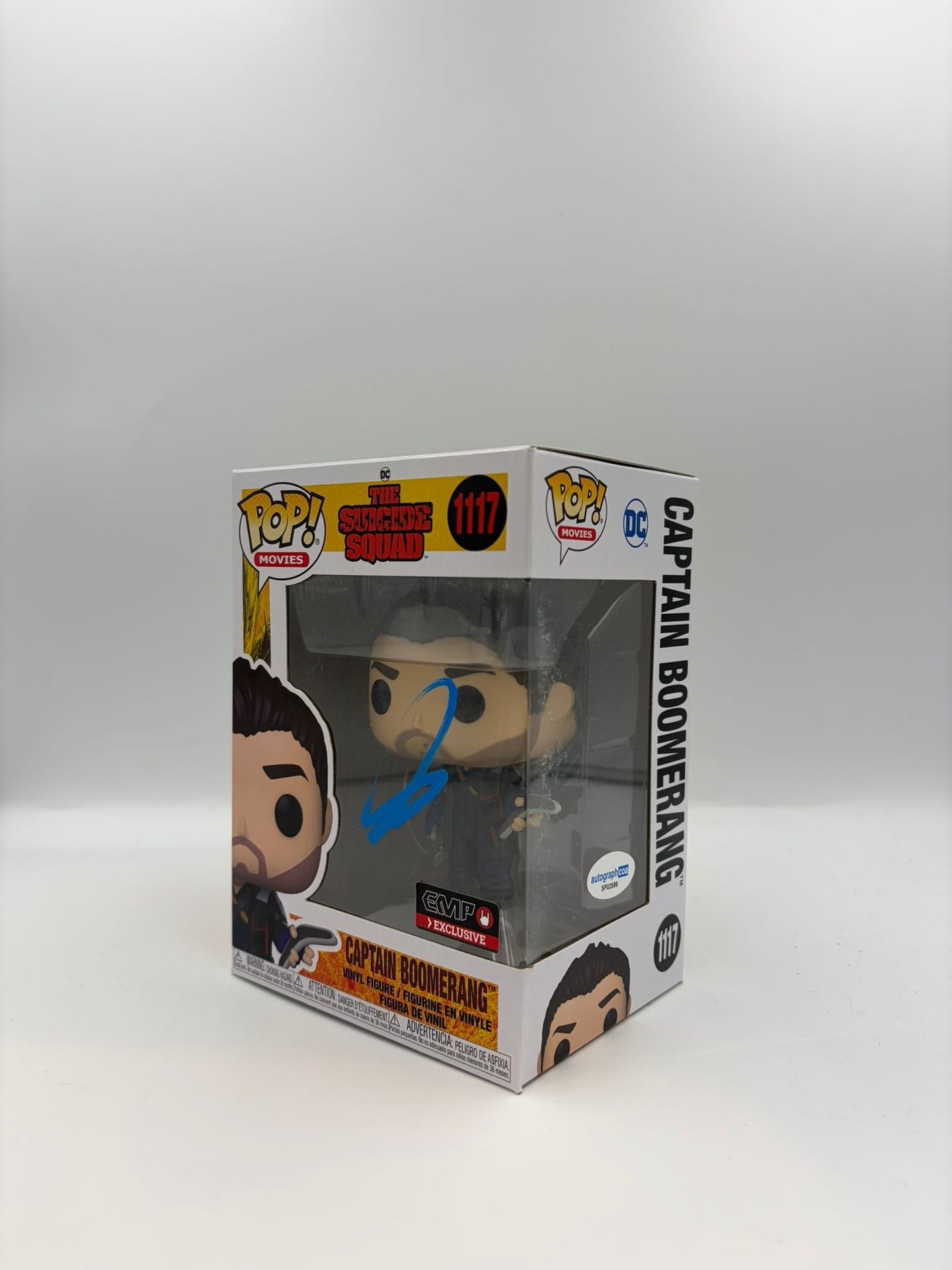 Captain Boomerang #1117 - Funko Pop! - Movies - The Suicide Squad - EMP Exclusive - DC - Signed By Jai Courtney