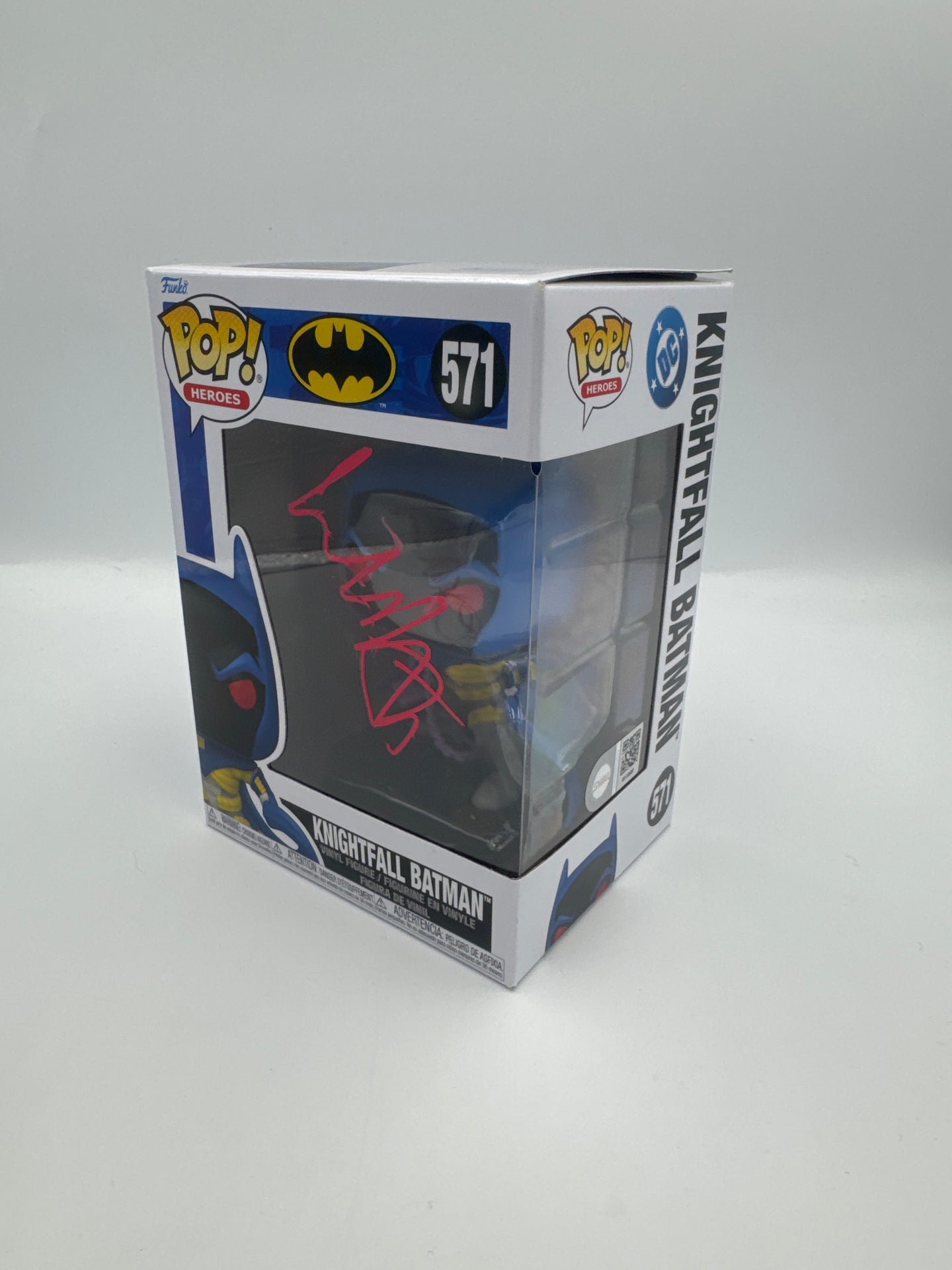 Knightfall Batman - #571 - DC - Signed By Will Arnett - SWAU Certified Funko Pop!