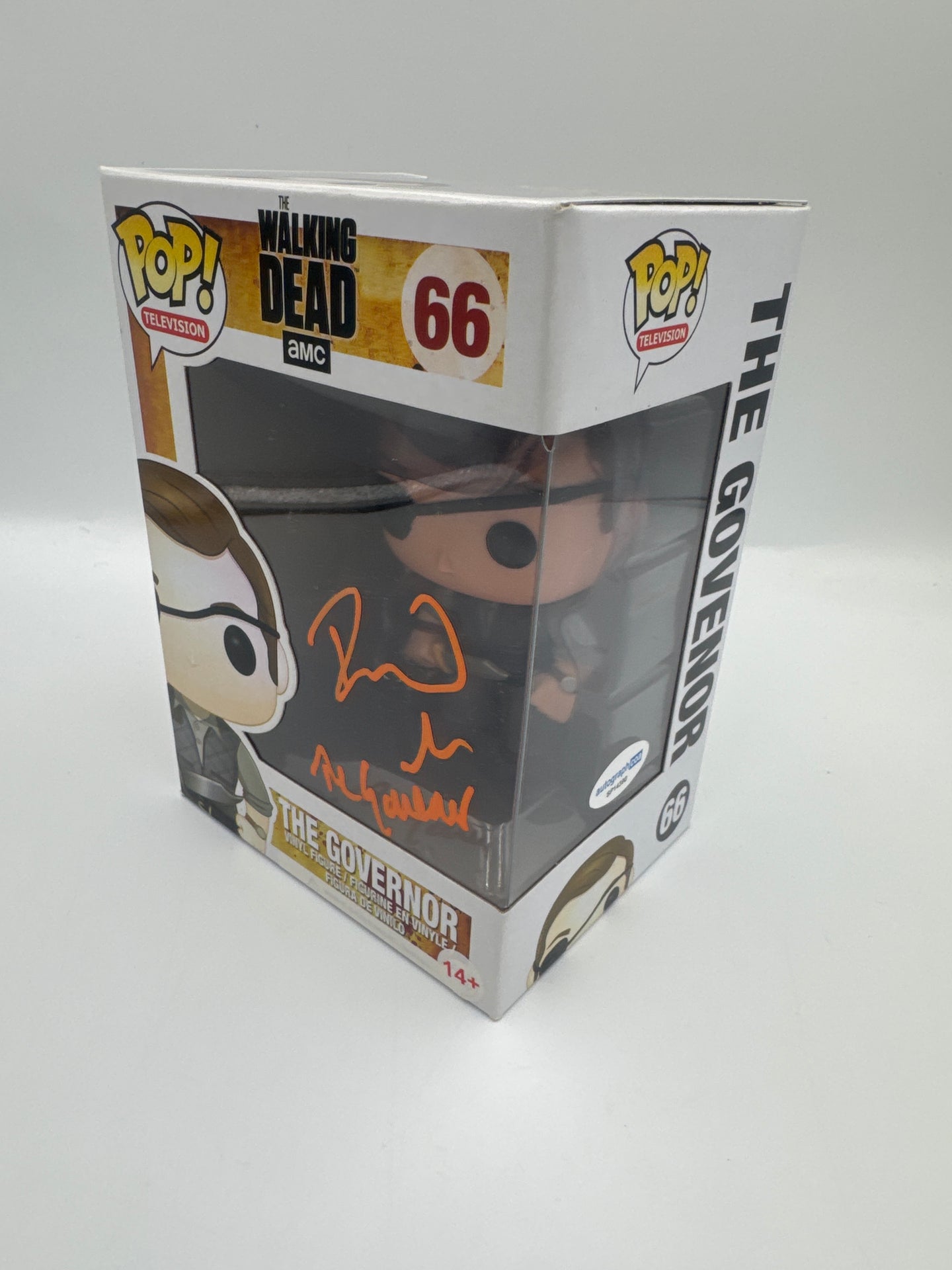 The Governor - #66 - The Walking Dead - Television -Signed By David Morrissey - Certified By Autographcoa