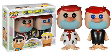 Fred & Barney - Funko Pop! - Animation - The Flintstones - 2014 San Diego Comic-Con Exclusive