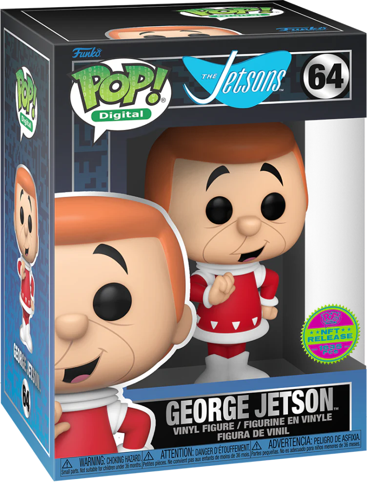 George Jetson - #64 - Funko Pop! - The Jetsons - Digital - 1635 PCS