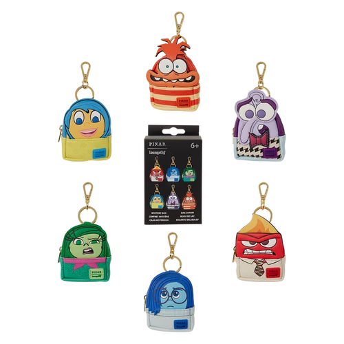 Pixar Inside Out 2 Mystery Mini Backpack Bag Charms - Loungefly