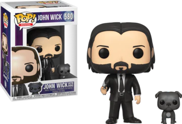 John Wick with Dog - #580 - Funko Pop! - John Wick
