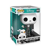 Jack Skellington And Zero - #809 - Funko Pop! - Disney - The Nightmare Before Christmas - Jumbo