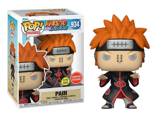 Pain - #934 - Funko Pop! - Naruto Shippuden - GITD - Gamestop Exclusive