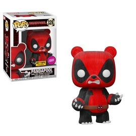 Pandapool - #328 - Funko Pop! - Deadpool - Flocked - Chase Limited Edition - Hot Topic Exclusive