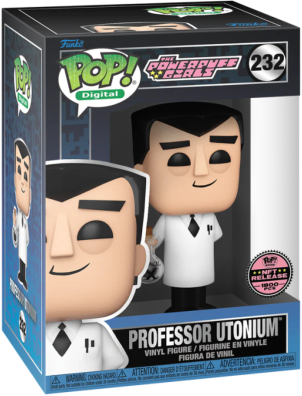 Professor Utonium - #232 - Funko Pop! - Animation - PowerPuff Girls - Release 1800Pcs