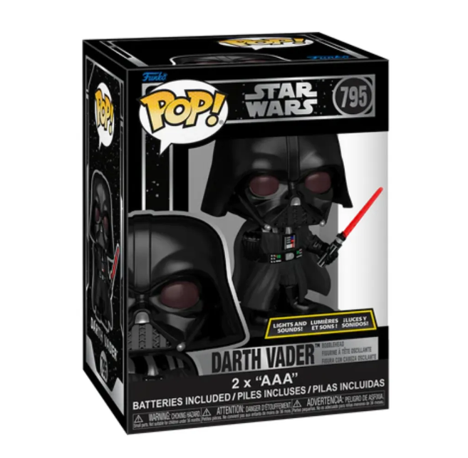 Darth Vader - #795 - Funko Pop! - Star Wars - Lights and Sounds