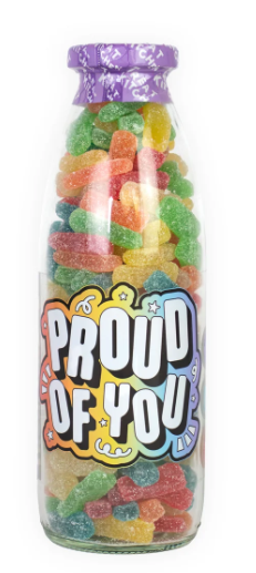 Assorted Gummy Confetti - Proud Of You - Sweet Bottle Treat Kitchen