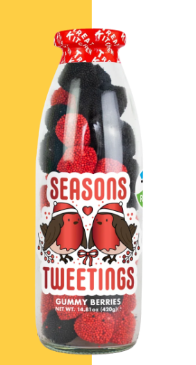 Seasons Tweetings Gummy Berries - Sweet Bottle Treat Kitchen