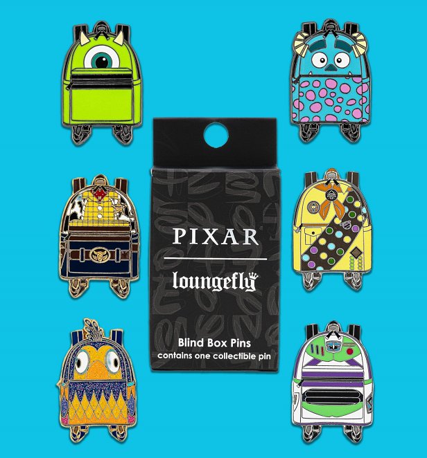 Disney Pixar Characters Mystery Box Pin - Loungefly - Pins