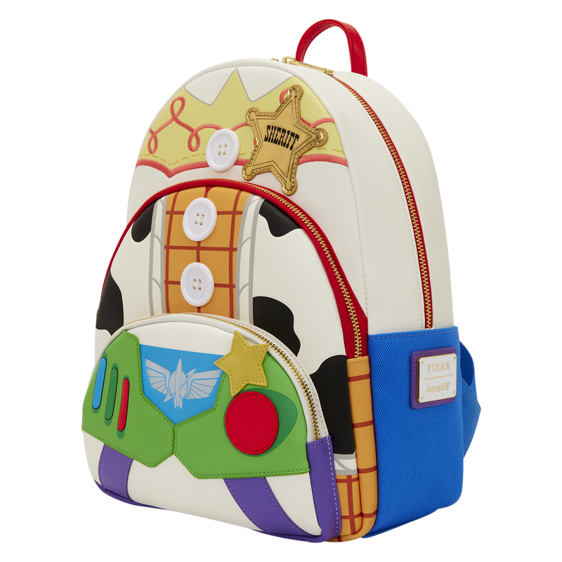 Toy Story 5 Triple Pocket Mid Backpack - Mid Backpack - Toy Story