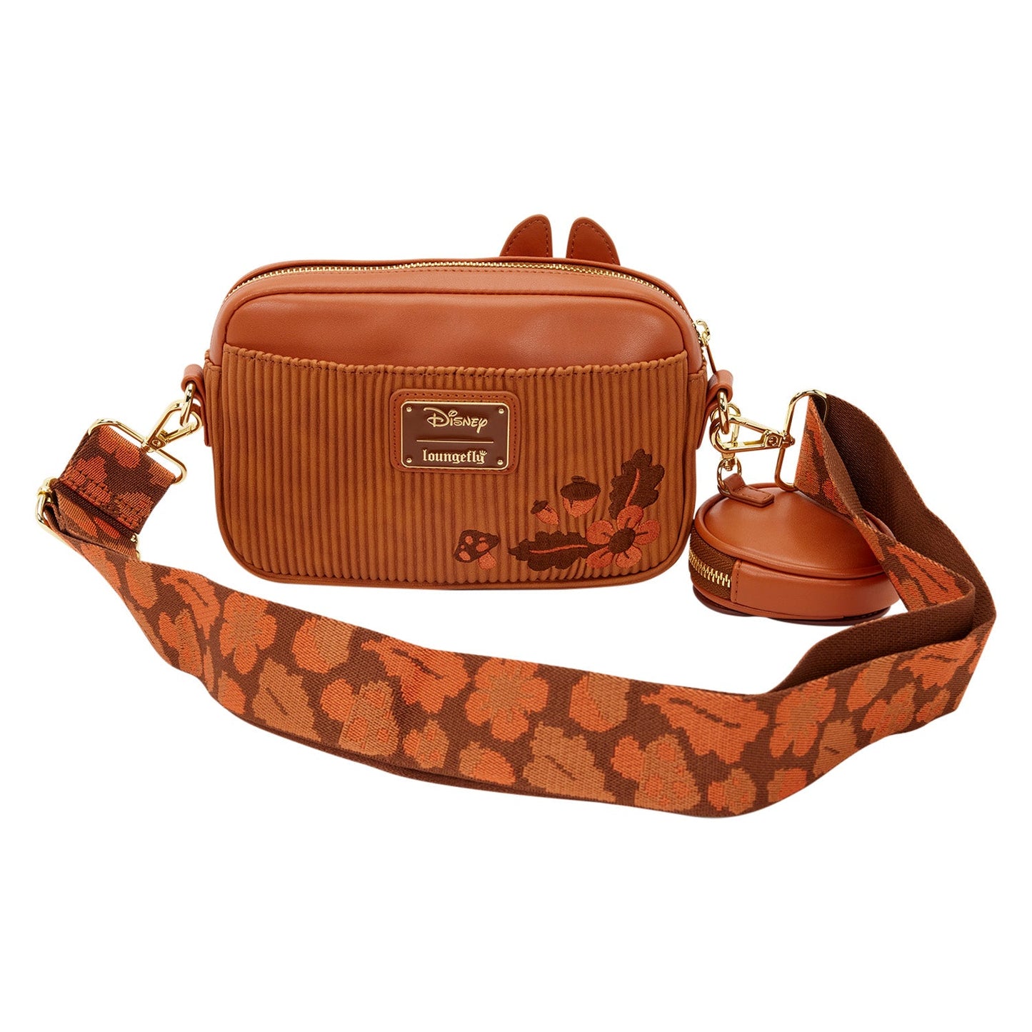Chip and Dale Corduroy Sling with Coin Purse - Loungefly
