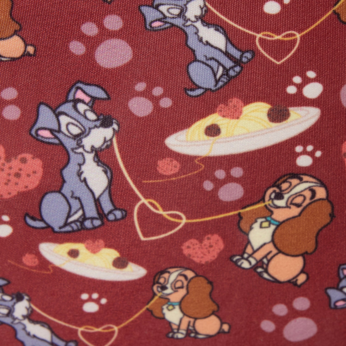 Disney Lady & the Tramp Spaghetti Dinner Charm Crossbody Bag - 9th Oct 2026