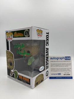 The Toxic Avenger GITD - #479- Funko Pop! - Signed By Lloyd Kaufman - Certified By Autographcoa
