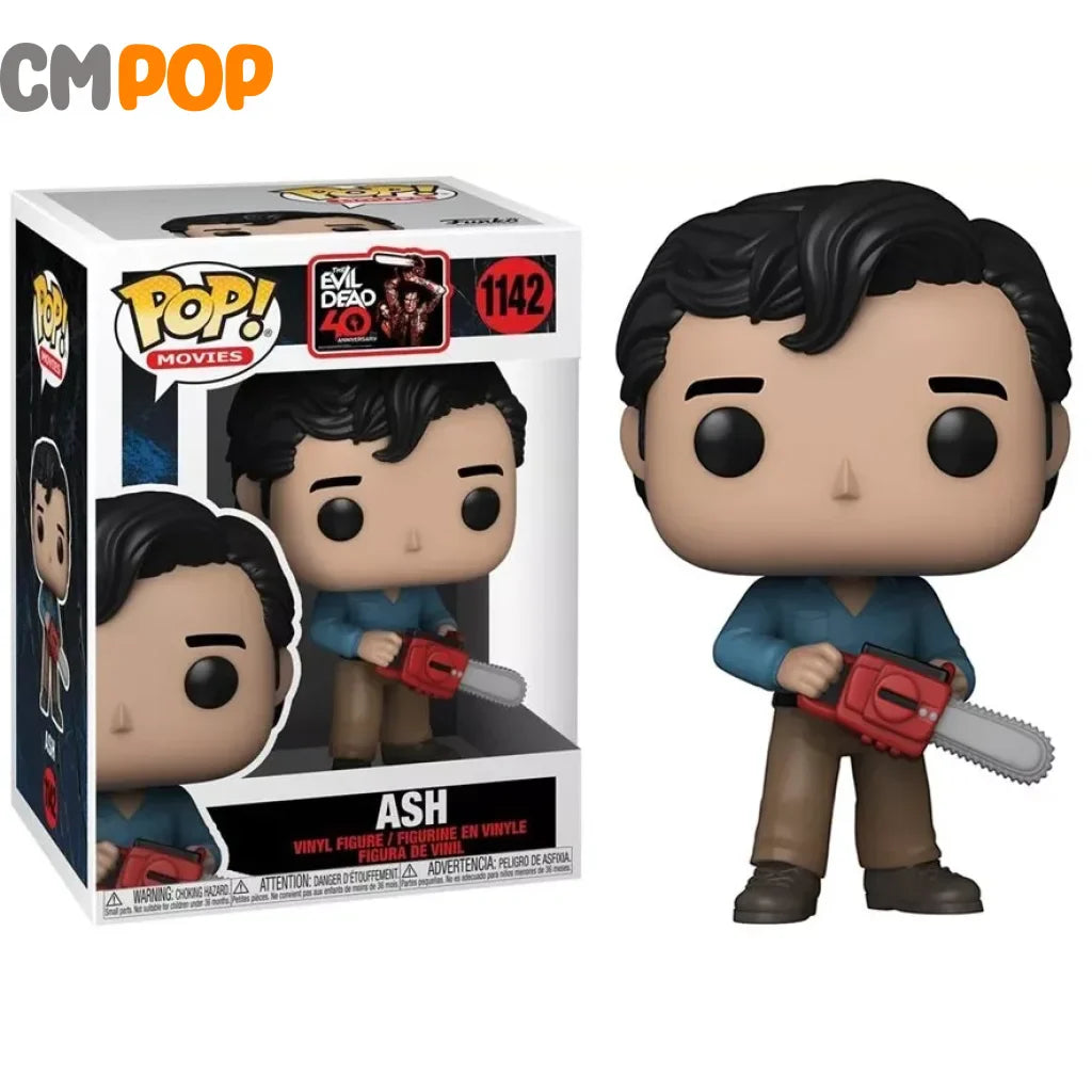 Ash - #1142 Funko Pop! -Movies -Evil Dead 40Th Anniversary