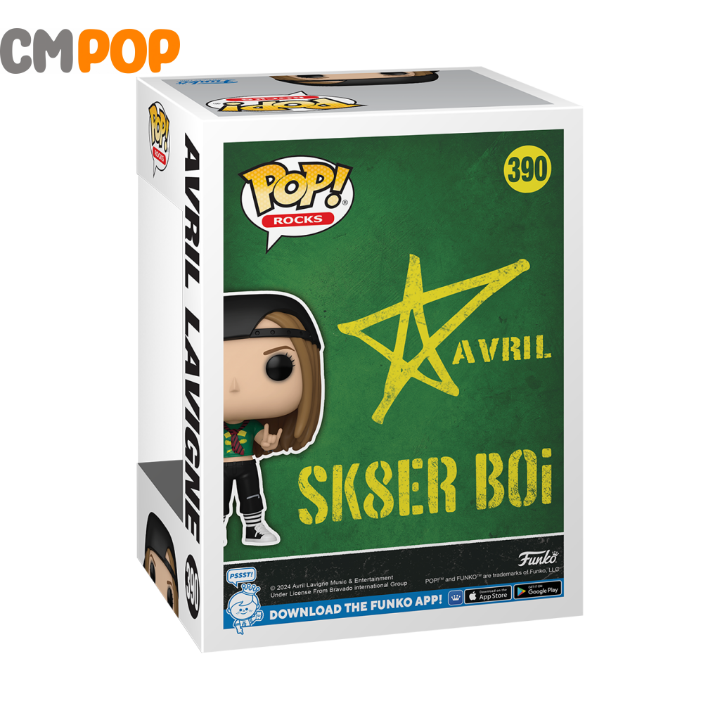 Avril Lavigne Sk8Ter Boi - #390 Funko Pop! Pop Rocks