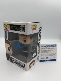 Oliver Queen - #206 - Funko Pop! - Television - Arrow - Signed By Stephen Amell - Autographcoa Certified Funko Pop!